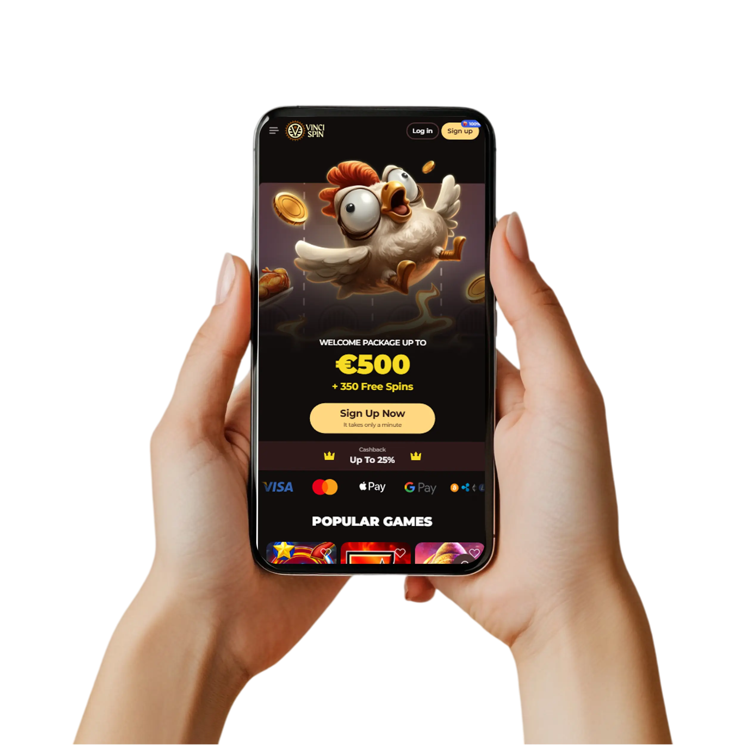 vincispin app download